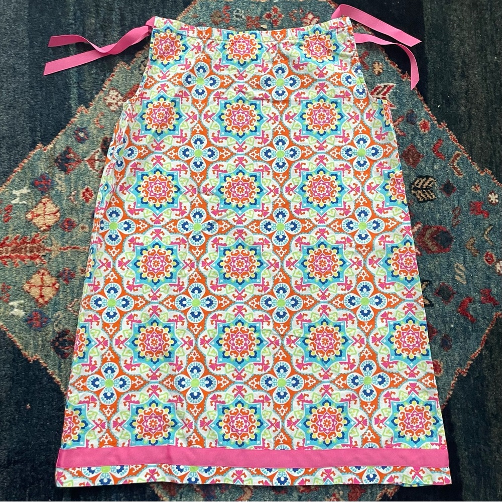 Hanna Andersson Pillowcase Dress Size 10 (140 cm Euro) Beautiful Colors EUC